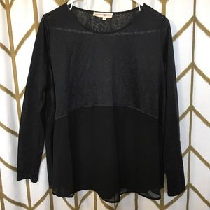 Sheer blouse